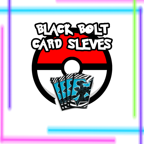 Pokemon Black Bolt Card Sleeves