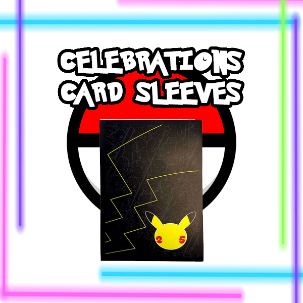 Pokemon Celebrations 25th Card Sleeves