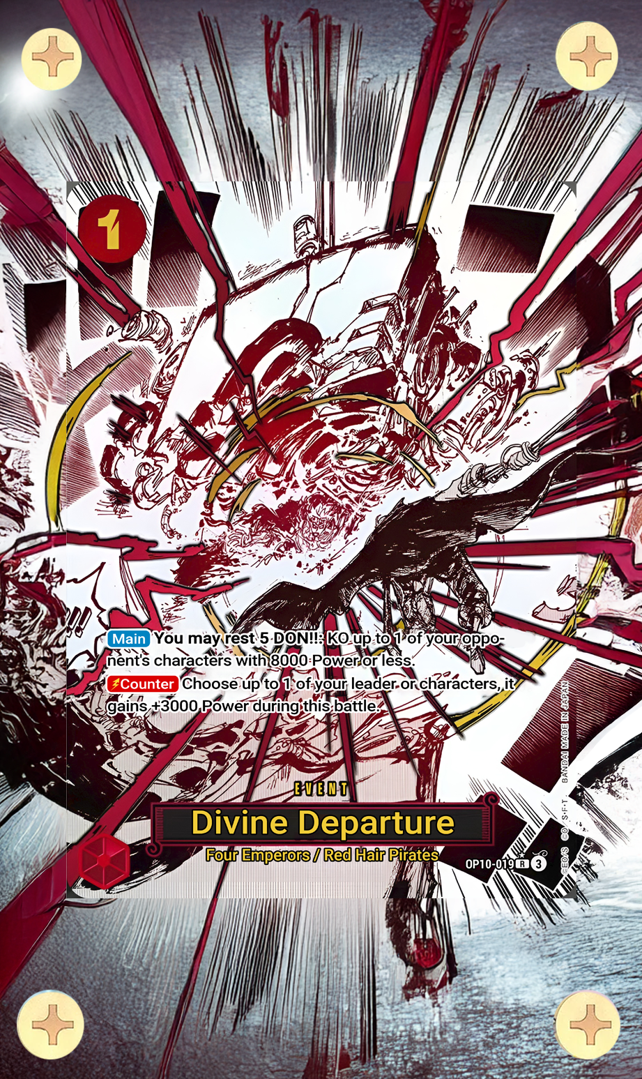 Divine Departure Event Manga - OP10 Royal Blood