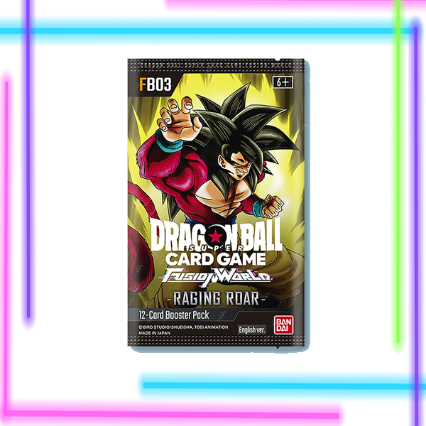 FB03 Fusion World Raging Roar Booster Pack