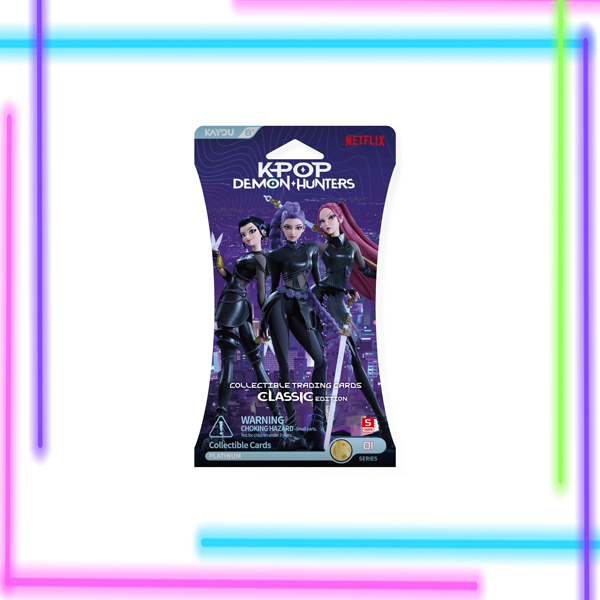 K Pop Demon Hunters Sleeved Booster Pack