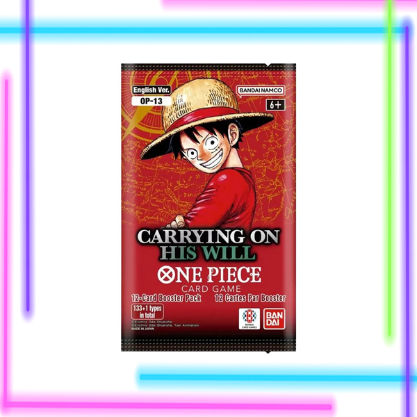 OP13 Carrying On His Will Booster Pack