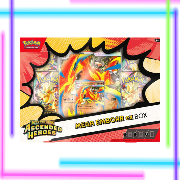 Pokemon Mega Emboar Collection Box
