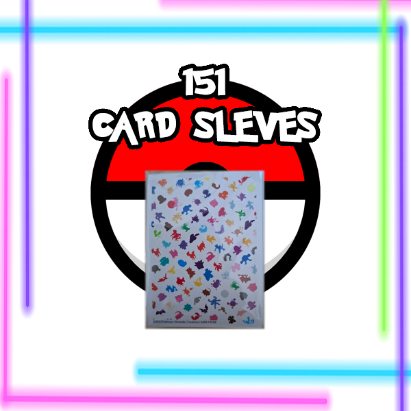 Pokemon 151 Card Sleeves