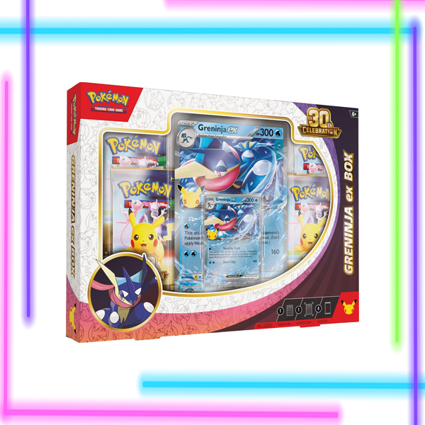 Pokemon 30th Anniversary Greninja EX Box
