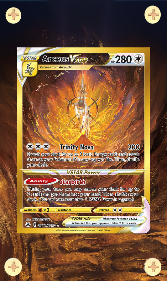Gold Arceus - Crown Zenith