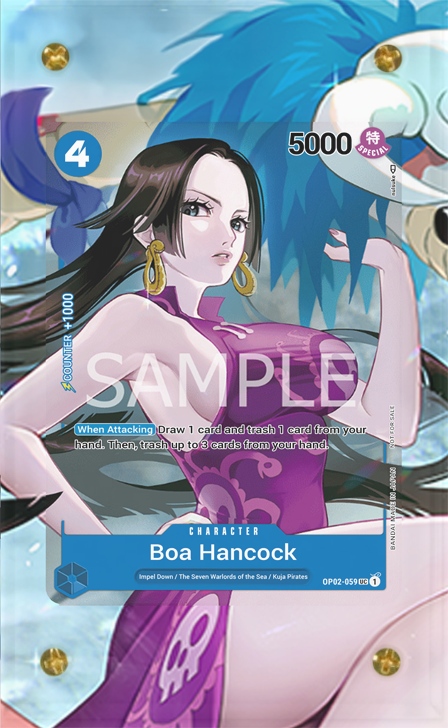 Boa Hancock Alt Art - OP02 Paramount War