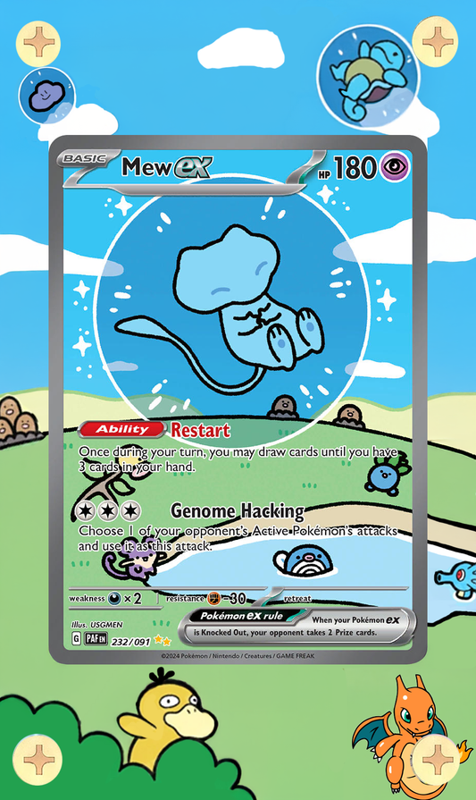 Bubble Mew - Paldean Fates