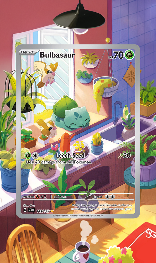 Bulbasaur Illustration Rare - Stellar Crown