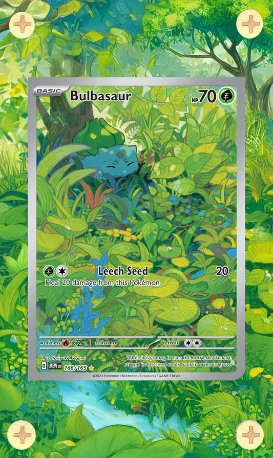 Bulbasaur Illustration Rare - 151
