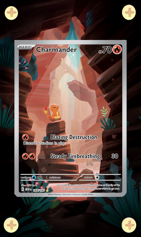 Charmander Illustration Rare - 151