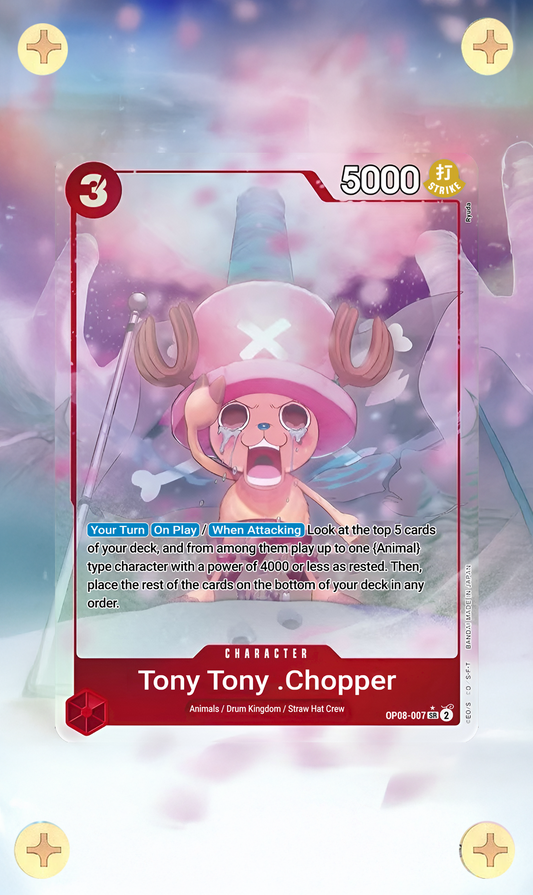 Tony Chopper Alt Art - OP08 Two Legends