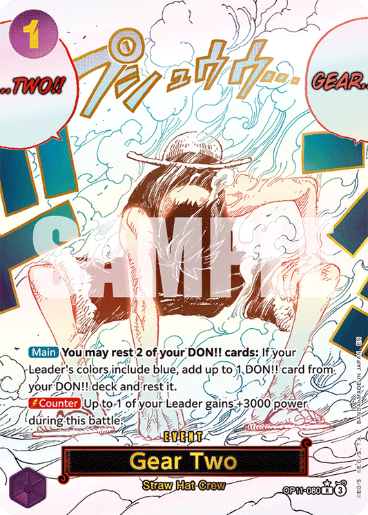 Gear 2 Event Manga Luffy BGS 10