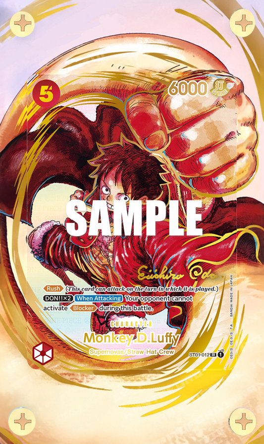 Luffy Oda Signature - OP05 Awakening Of A New Era