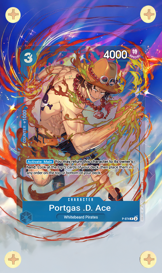 P-074 Portgas D Ace - Promo
