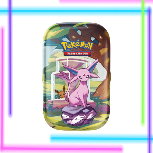 Pokemon Prismatic Evolutions Mini Tin