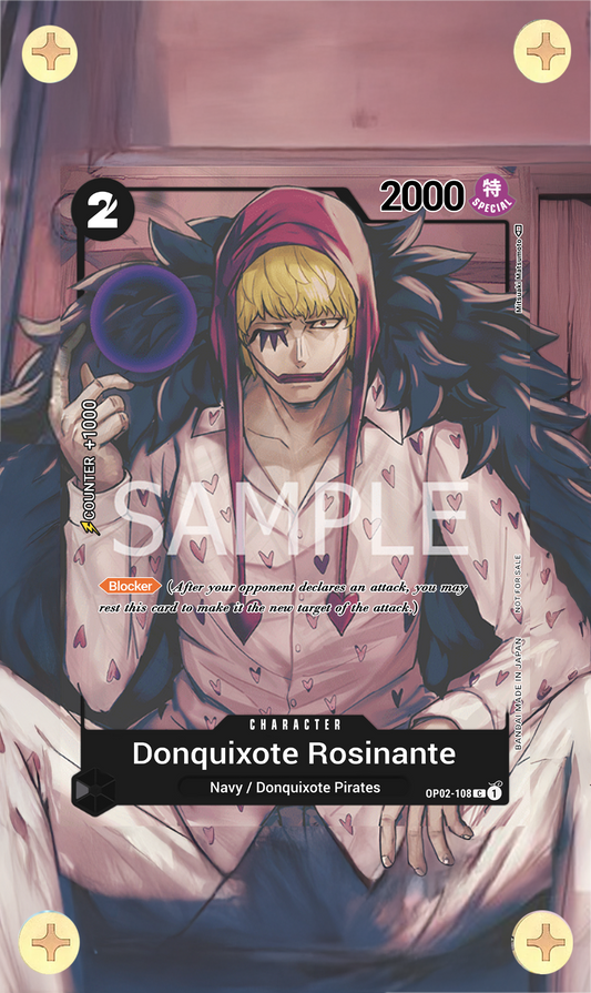 Donquixote Rosinante Alt Art - OP02 Paramount War