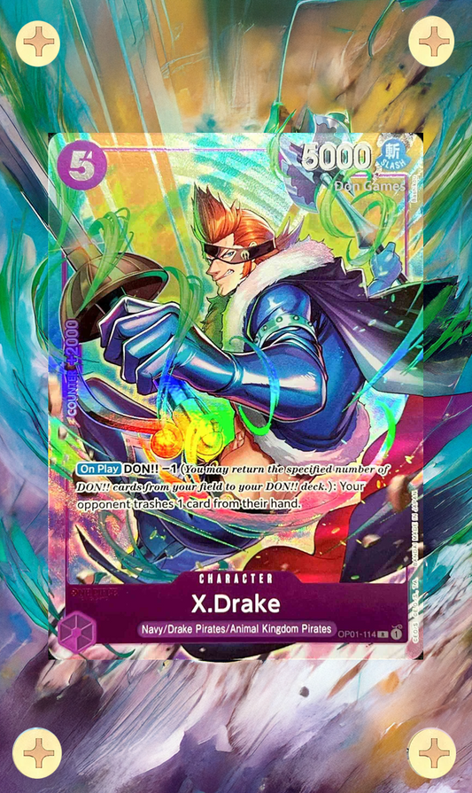 X Drake OP01-114 - Promo
