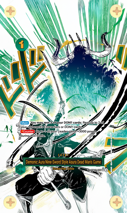 Zoro Event Manga - OP12 Legacy of the Master