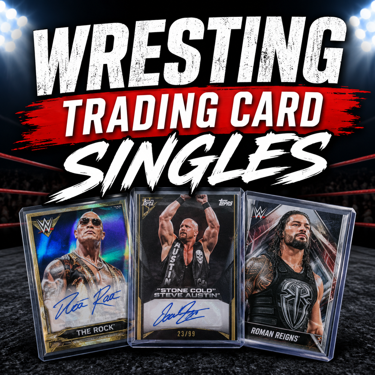 Wrestling Singles Trading Cards