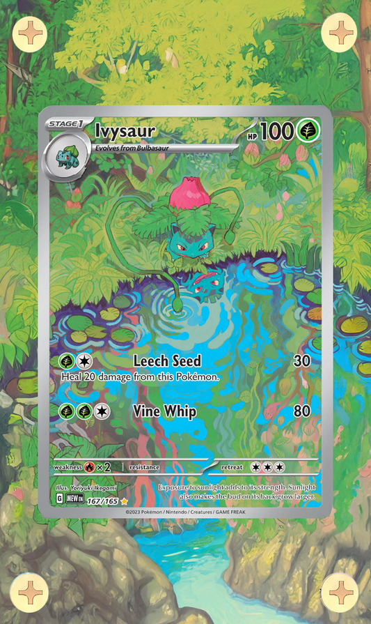 Ivysaur Illustration Rare - 151