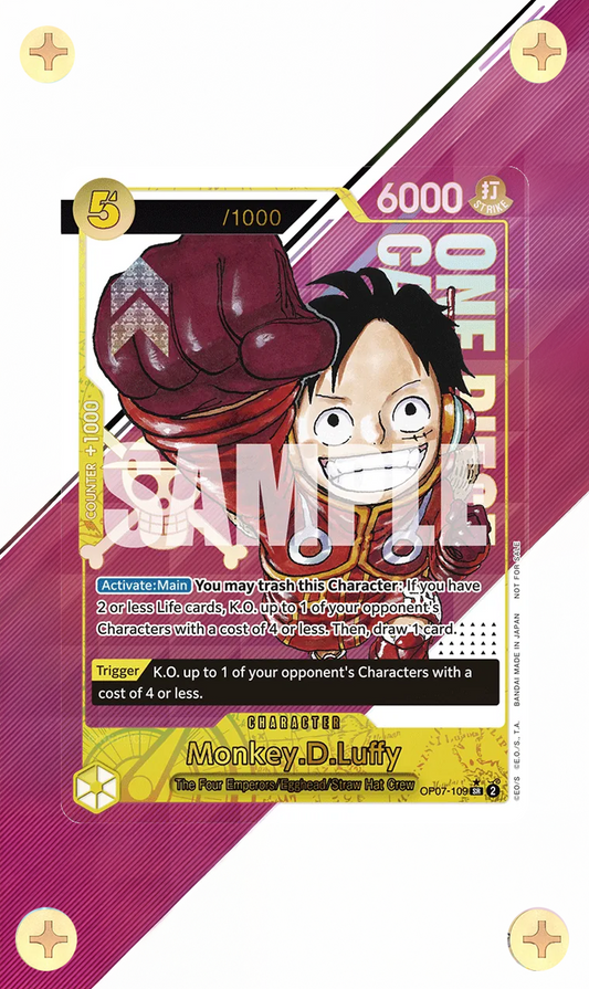 Serialised Rocket Luffy - Promo